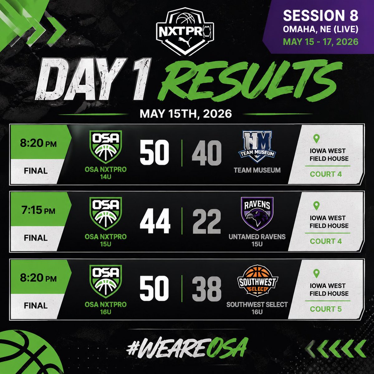 OSA Crusaders-Girls tweet media