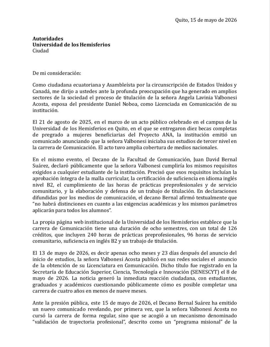 Ecuadorinmediato tweet media