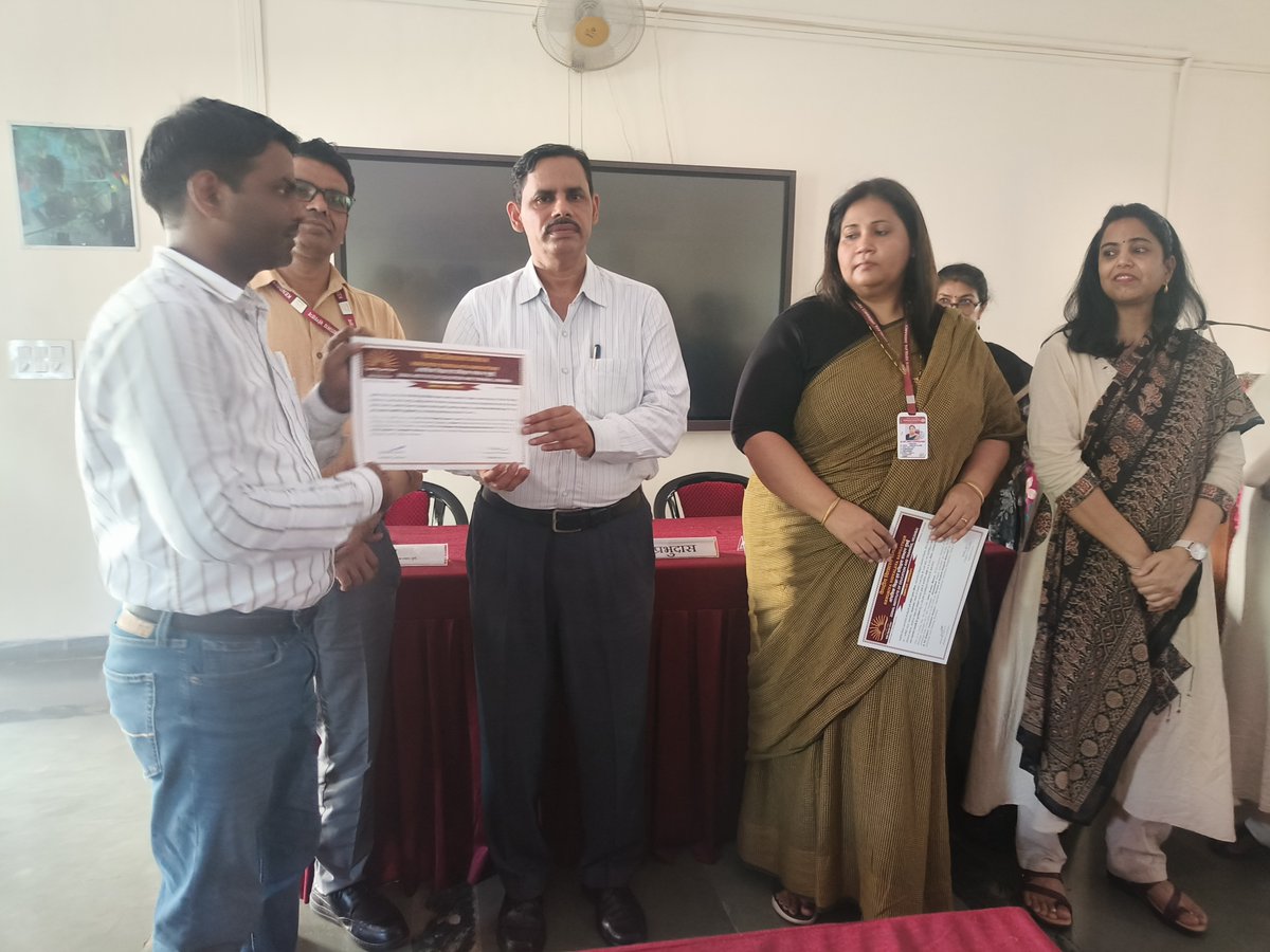 ZIETMUMBAI's tweet photo. The 5-Day Workshop for Revision of Student Support Materials (12–16 May 2026) at KVS ZIET Mumbai concluded successfully with enthusiastic participation, academic collaboration, and a spirit of innovation.  Valedictory ceremony celebrated teamwork, academic excellence. @KVS_HQ https://t.co/eXUD5Wttdy