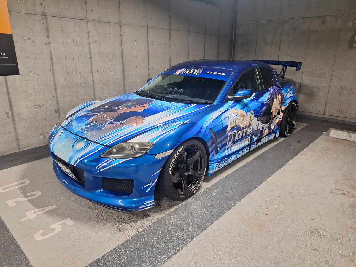 たかのっち ラッピング痛車（◜◡◝） カッコ良い😉 #秋葉原UDX