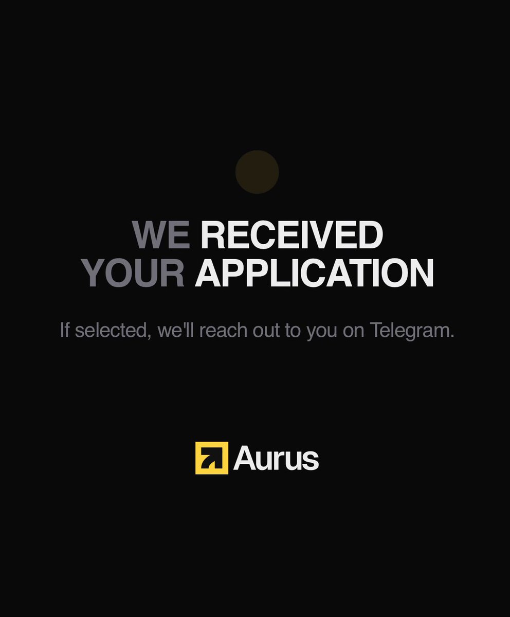 WhizzyF's tweet photo. Early Project : @aurus
Join waitlist: https://t.co/gVFqKMyhGF https://t.co/sbkPKz383D