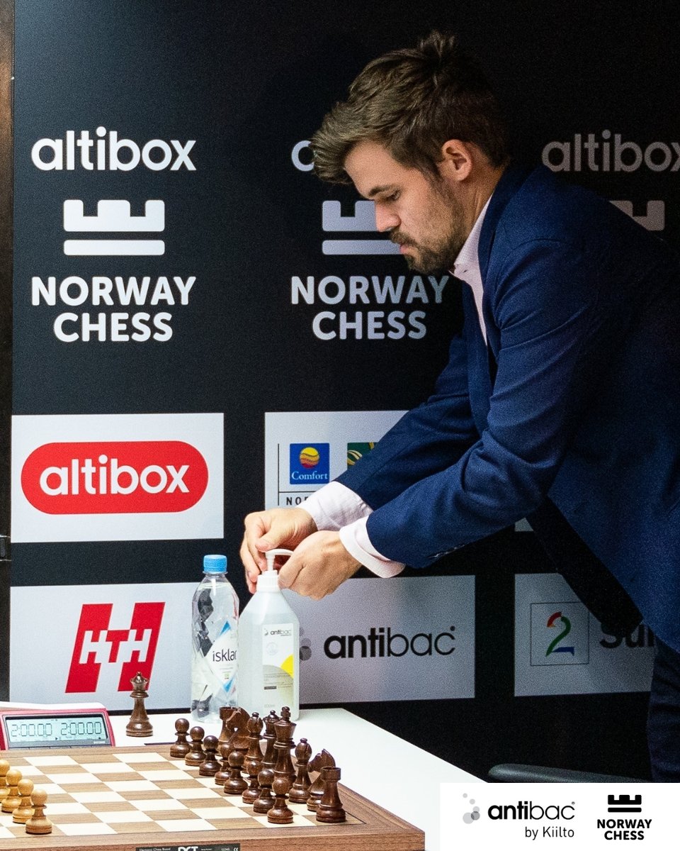 Antibac by Kiilto 🤝 Norway Chess. Making clean moves since 2020. For ...