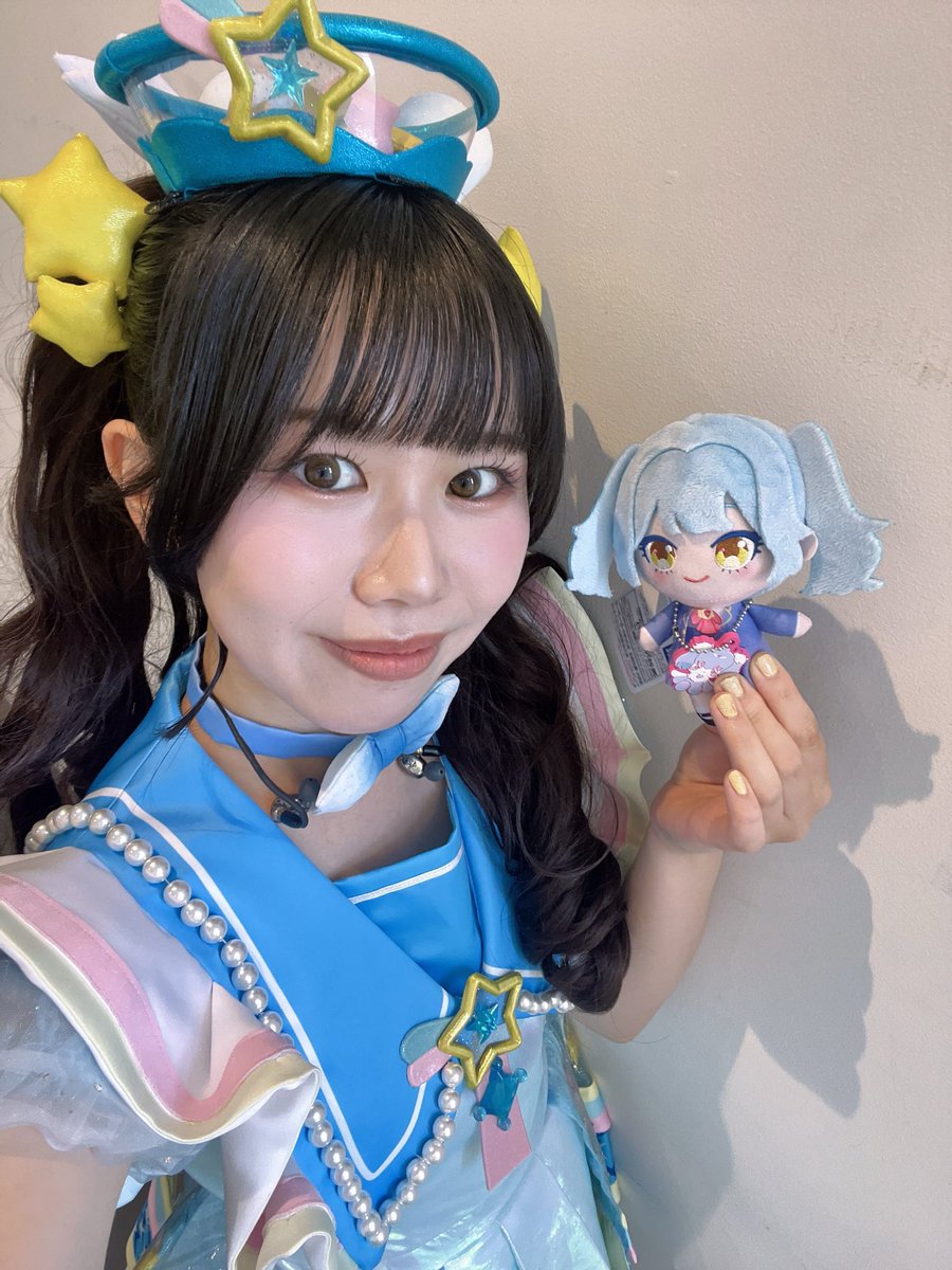 OHAYO_rika's tweet photo. 「映画 #ひみつのアイプリ 
  まんかいバズリウムライブ！」
スペシャルイベント Secret Stage！

ありがとうございました！

改めまして！

今までプリティーシリーズから
たくさんの夢をいただいたぶん
これからは届ける側として、
頑張っていきます！よろしくね！

夢宮あおい役🩵叶矢りか https://t.co/FnC7q3hOWj
