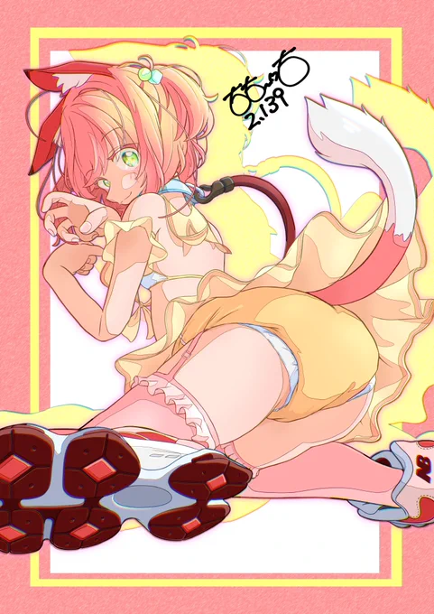 セルフリメイクイラスト 元絵はツリーみてね!