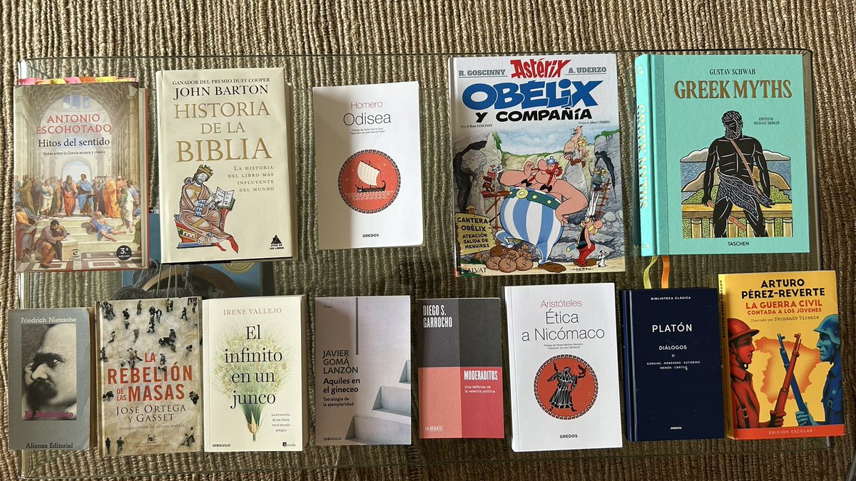 jorizpre's tweet photo. Acervo del 26

Están e inspiran #GarcíaGual #Platón #Aristóteles #OrtegayGasset #Homero #Nietzsche #Barton #ErnestoCastro @JavierGomaL @GarrochoS @irenevalmore @AEscohotado @perezreverte @ecorami @joantubau https://t.co/wEqvaKy3ZG