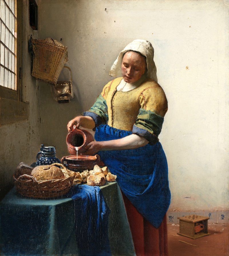 Rebecahdzalonso's tweet photo. Wisława Szymborska &amp; Vermeer https://t.co/CLWAktGGSj