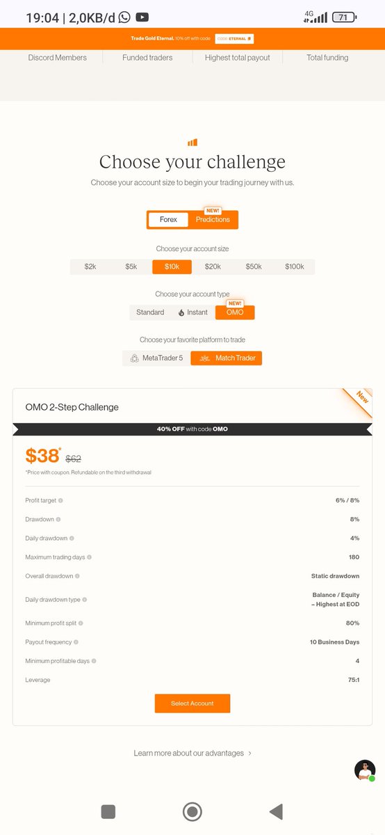 pettgns's tweet photo. The new Forex model from @MavenTrading actually looks really solid 👀

Clean pricing, trader-friendly structure, and way more interesting compared to most prop firms lately 📈

Definitely excited to see where this goes.

@MavenCEO
@catrinaaa @forexndb @dewaanalis0 https://t.co/RRV3Etrq2s
