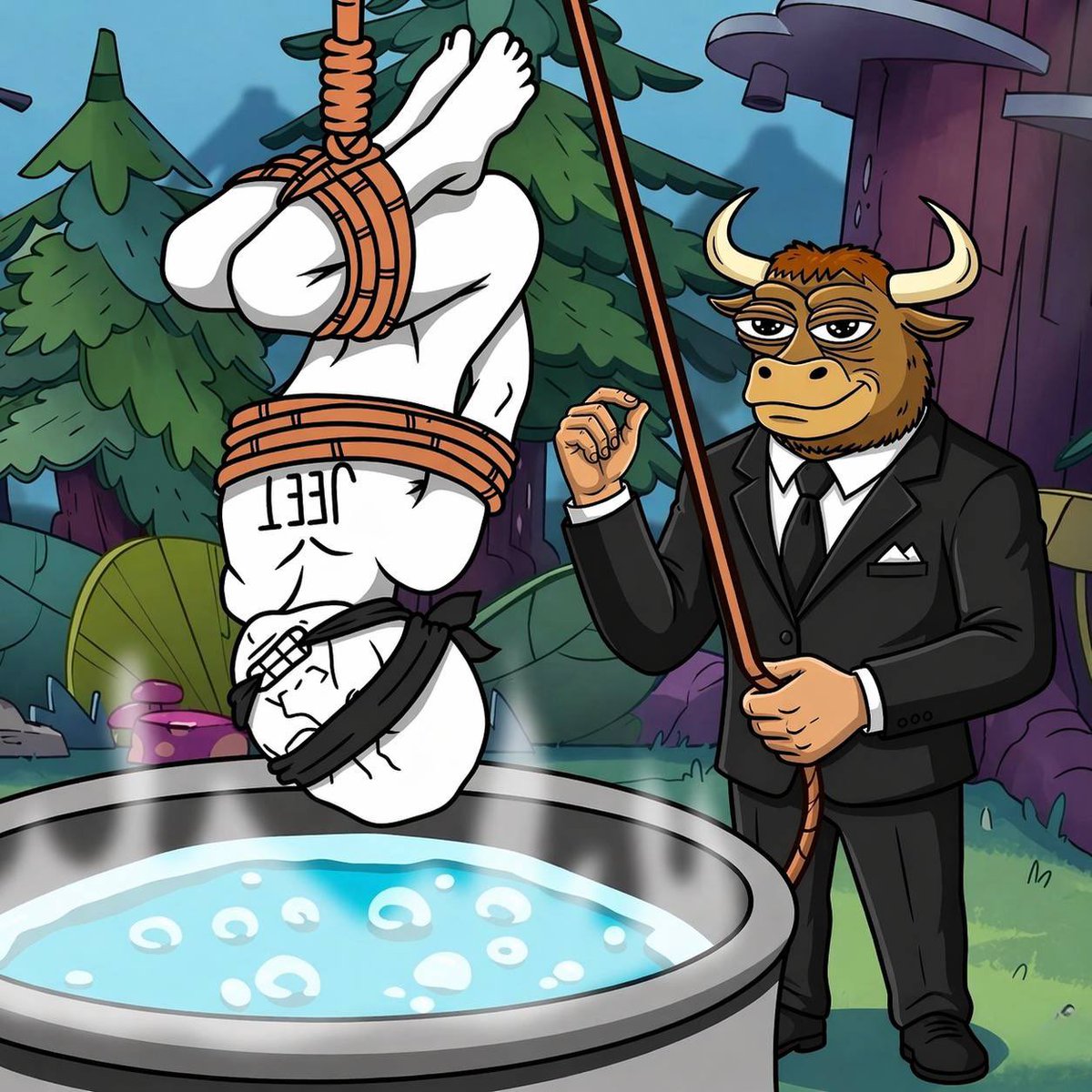 bullthemarket's tweet photo. Time to wash away the jeets. https://t.co/fRl2EZTBdj