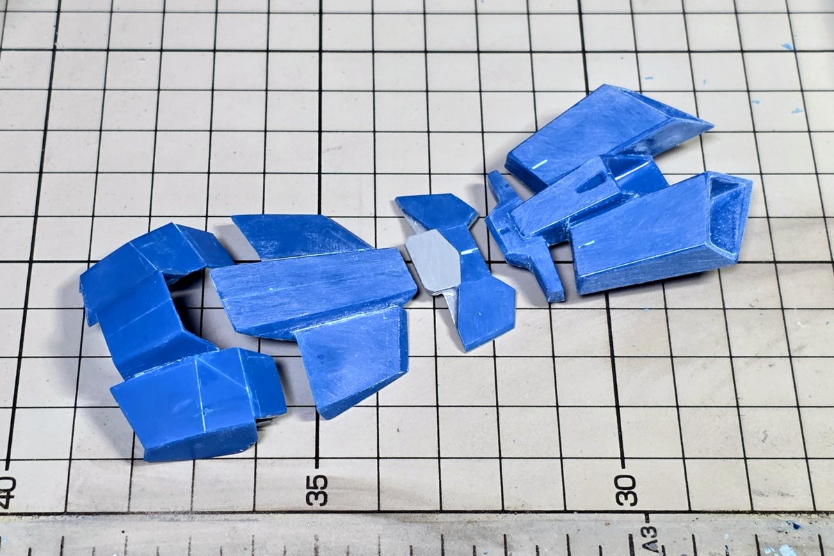 ついに「夢」に手をつけてしまいました。 終わりです。 旧キット 1/100