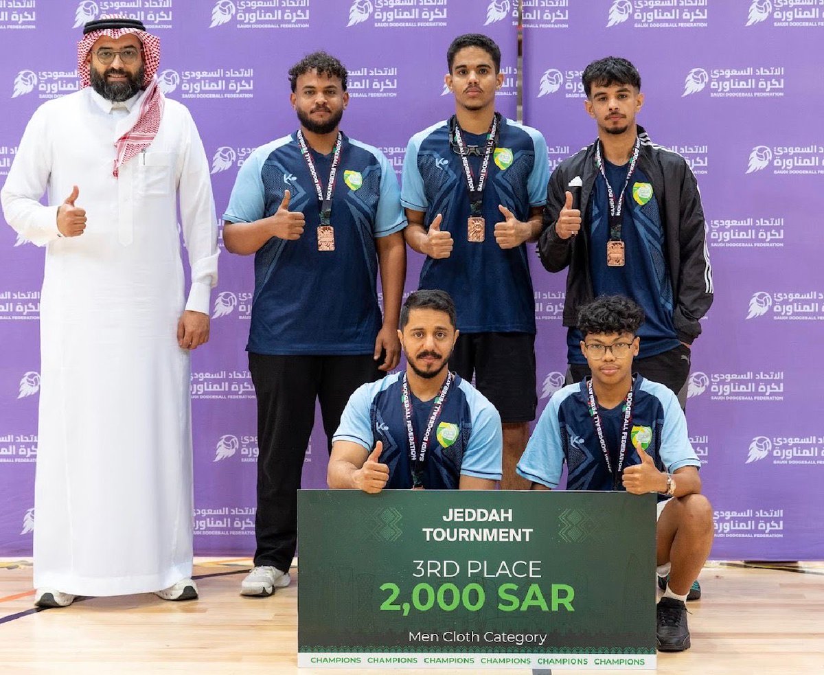 saudidodgeball's tweet photo. 📸 أختتمت #بطولة_جدة  لـ #كرة_المناورة فئة فوم للرجال

📌 وجاءت النتائج كالتالي:

1️⃣ نادي الأنوار 🥇🏆
@alanwarclub 
2️⃣ فريق جدة أ 🥈

3️⃣ نادي الحجاز 🥉
@alhejazclub2 

نبارك لكل المشاركين 🌹👏

#dodgeball https://t.co/21qUg8L1tb