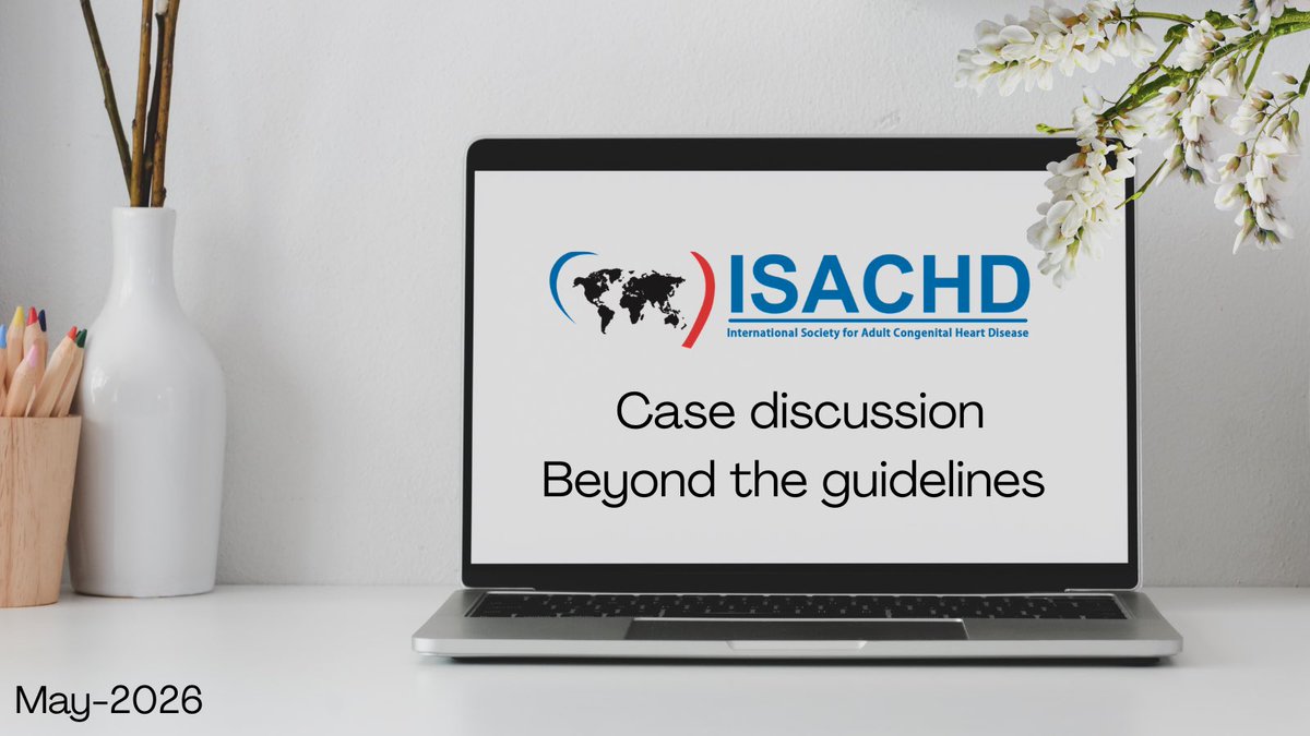 Int’l Society for Adult Congenital Heart Disease🌎 tweet media