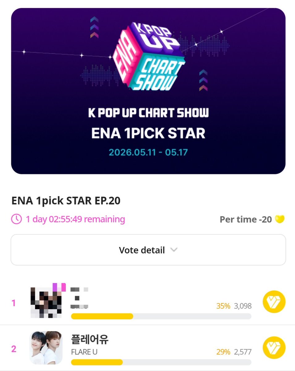 FLARE U VOTING tweet media