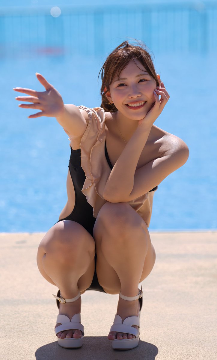 POKOPEN444's tweet photo. 2026/5/9
釈アリス（@alice_710_）

競泳系しか撮らない様にしているけど可愛さに負けた😍

#釈アリス
＃フレッシュフェス2026 
＃フレッシュ撮影会 https://t.co/oNcgiSclF1