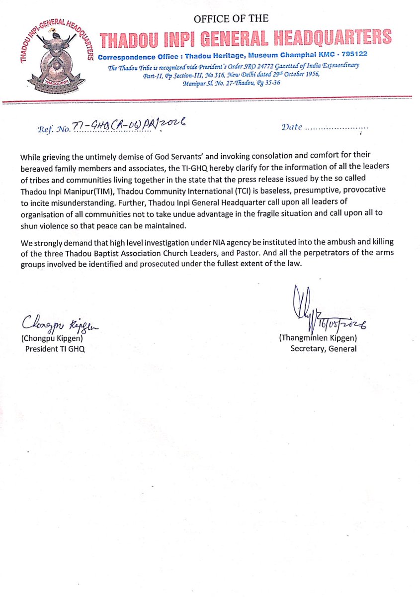 Official KSO Shillong tweet media