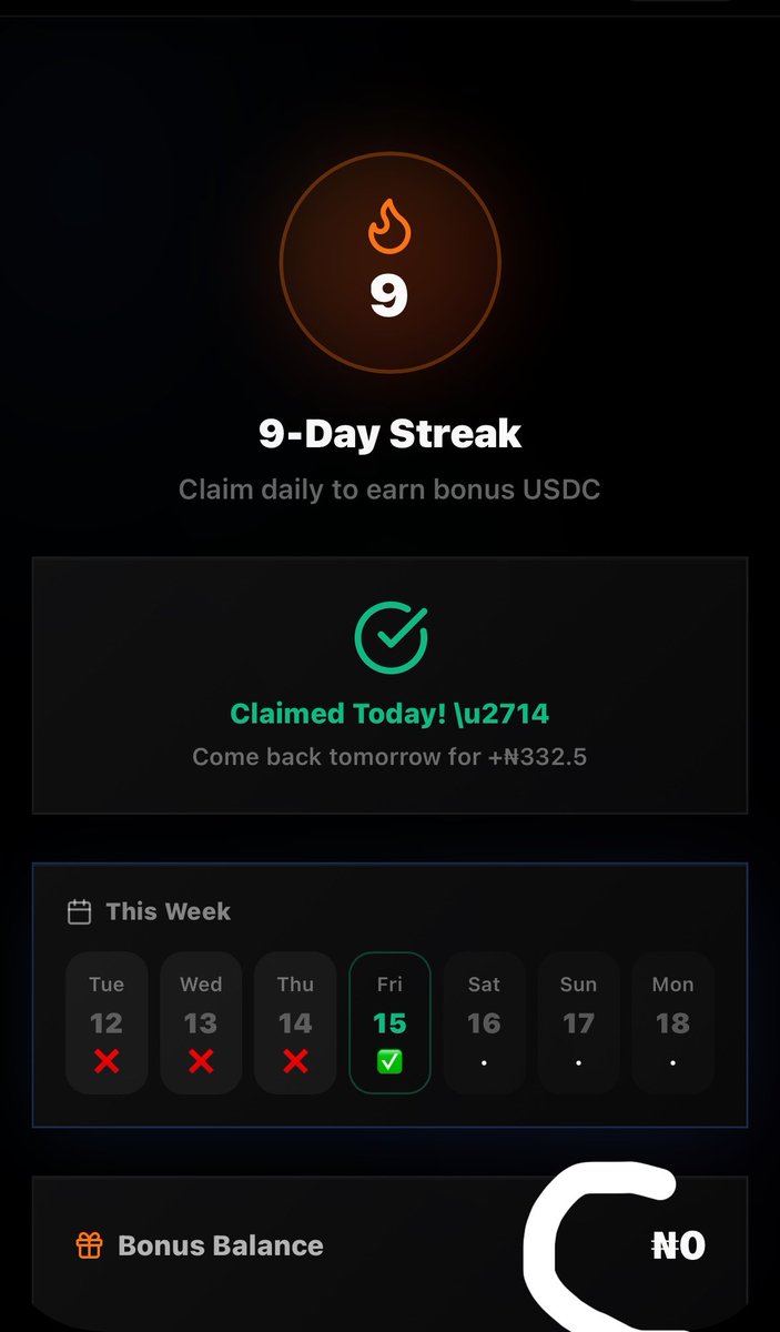 DEFIDASH_'s tweet photo. Have you been faithfully claiming your Polydash streak? 👀🔥

If you’ve claimed up to 5 days straight with 0  bonus balance, drop your screenshot below 📸

We’re giving out $4 each to 5 lucky users 💸🚀 https://t.co/QBVIr0QzA7