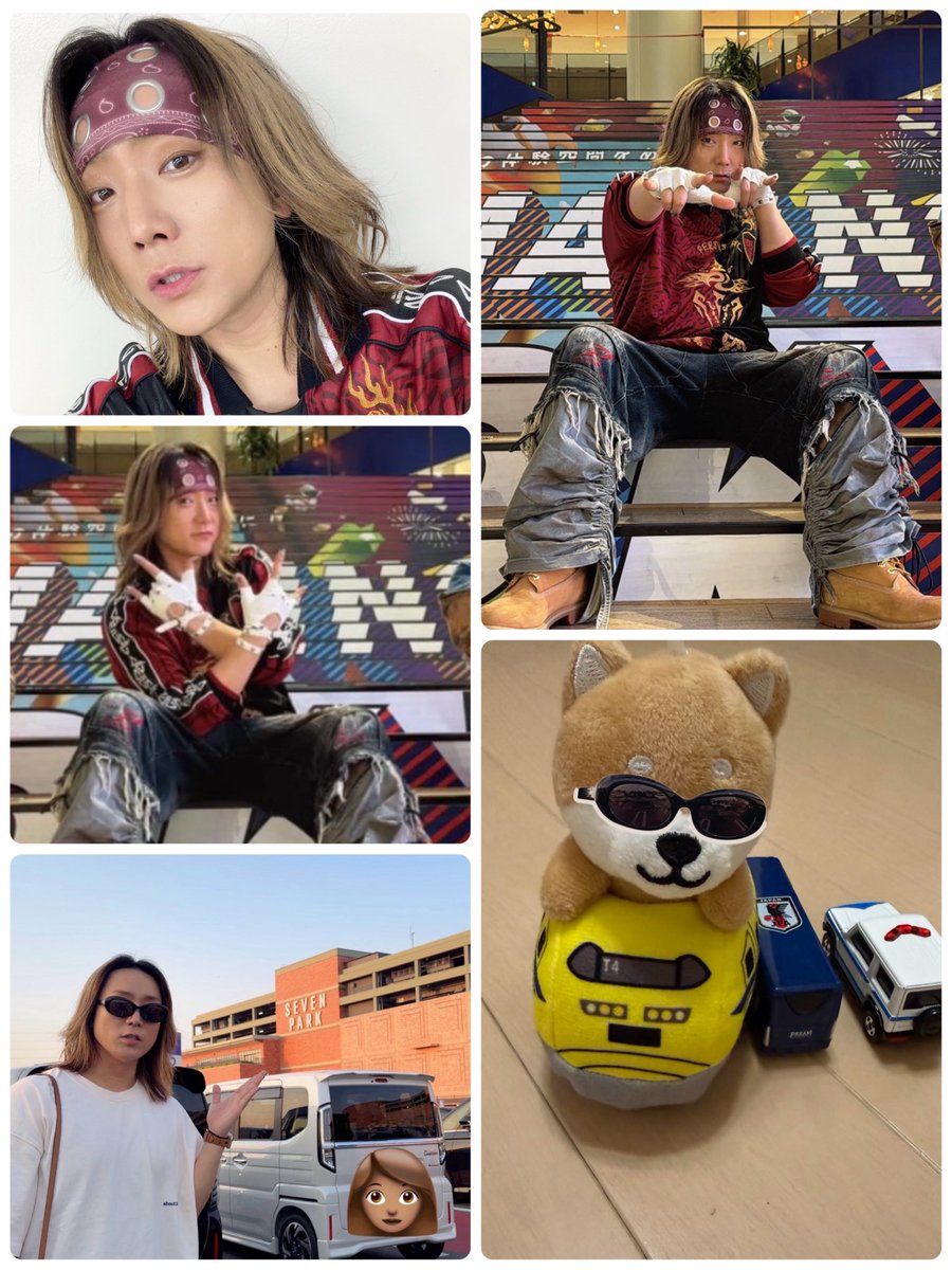 momomama2525777's tweet photo. @AGE_MASAYA_ 【A.G.E.】エイジ 2026.05.16
after live at Amami ,Osaka
リリイベ new album PERCENTAGE %
ターバン外したら 豆柴Masayaくん♡
グラサンのMasayaくん♡
それ、すごく似合ってるよ〜✨
ボクもグラサン🕶️してみた〜✨
#마사야
#masaya #AGE #豆柴 #sevenpark #dryellow https://t.co/Le0j2MAwzw