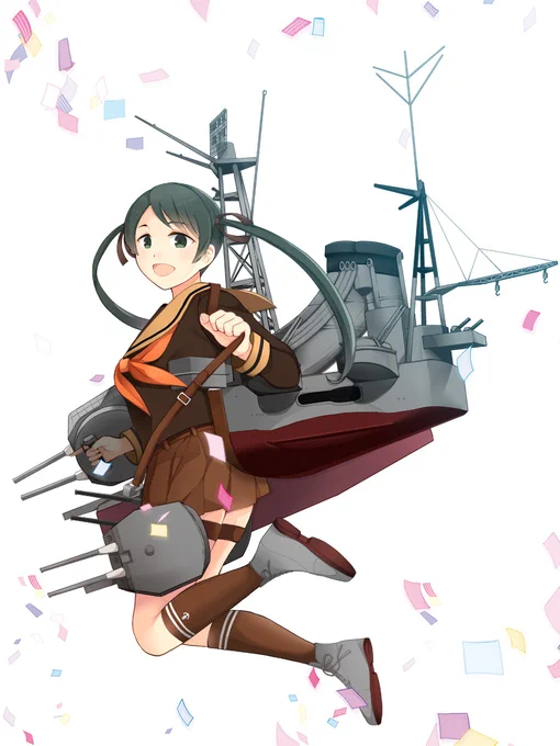 今月末(5月31日)に進水日があるので三隈!お祝いしたい子が多すぎるよ艦これ…