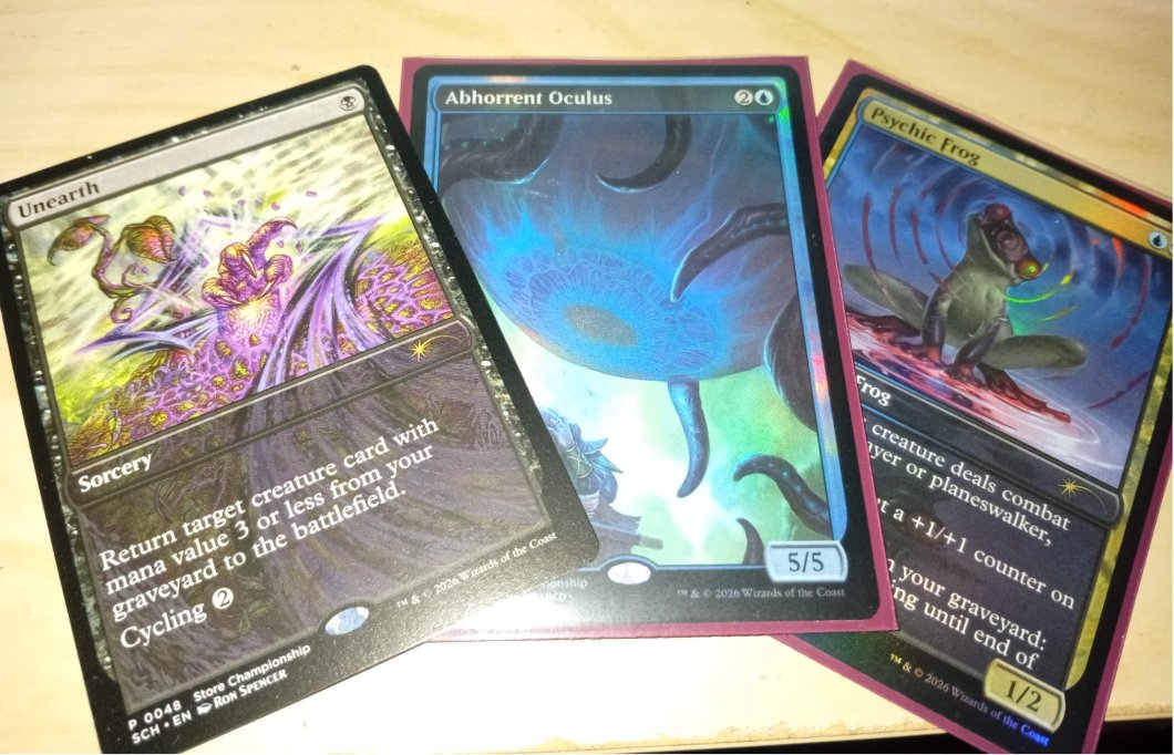 MarcusMPV's tweet photo. A lot of differents mtg events happening today in my city, so decided to try luck in a small store championship with this list of 🔵🔴 prowess and got the oculus👁️!! 
R1: UB Demons 🐦💀🐦
R2: Mardu discard 🐦🐦
R3: Dark Jeskai 🐦🐦 https://t.co/8g8vEkgmhS