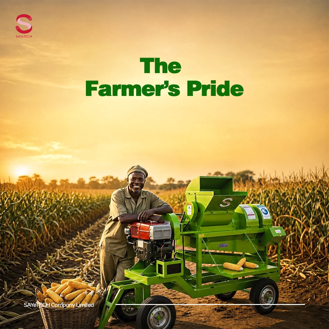 sayetech's tweet photo. Meet Your Most Reliable Harvest Partner. 🌾

When the season comes, you need a machine that shows up, every time. The Sayetech Multi-Crop Thresher is built for African farms, designed for African conditions, and for African farmers. https://t.co/V7h6UoFjxf