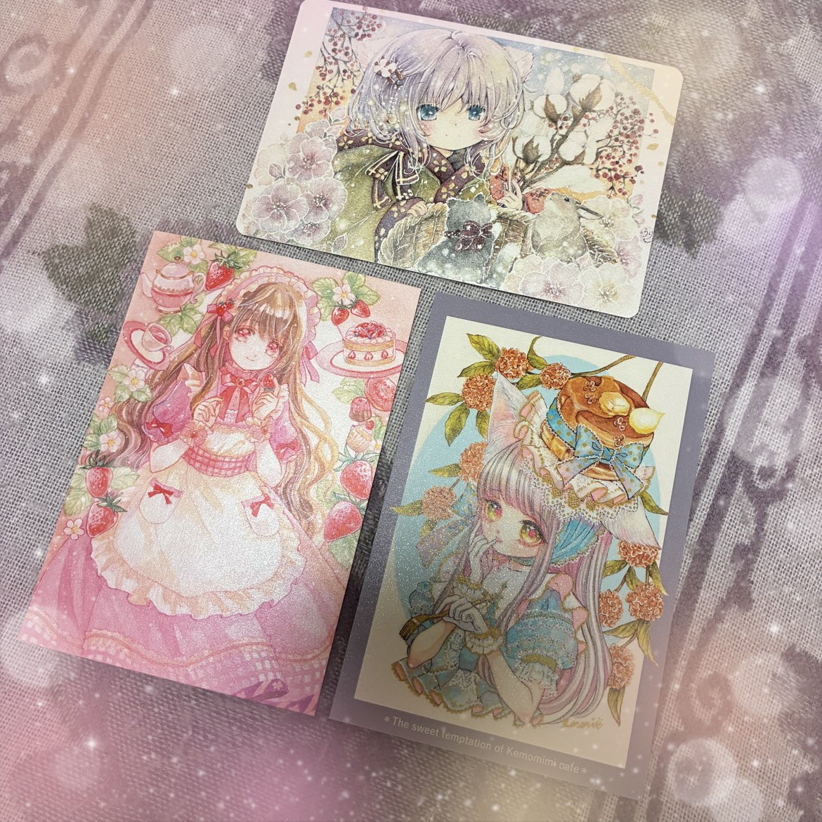 そして本日よりgalleryTetoTeto様で絶賛開催中の #装飾果実は色褪せ