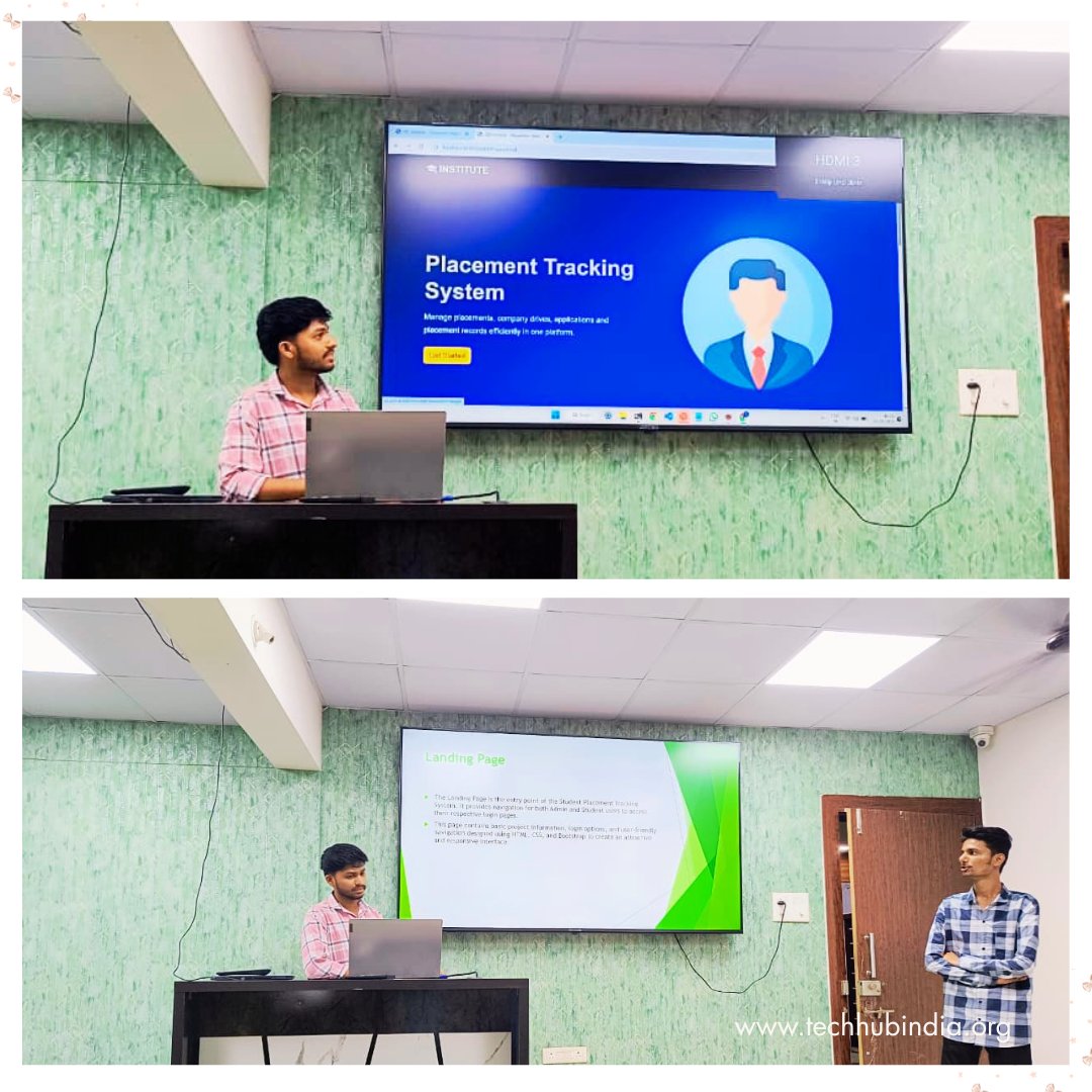 HubGiri's tweet photo. 🚀 Turning Ideas into Real Applications
📌 Project Presentation Day @ Giri’s Tech Hub

#FutureDevelopers #ITTraining #SoftwareDevelopment #LearningToEarning #GirisTechHub #PracticalLearning #StudentSuccess #CodingLife #TechStudents #Programming #CareerGrowth https://t.co/HWGmoUkT2f
