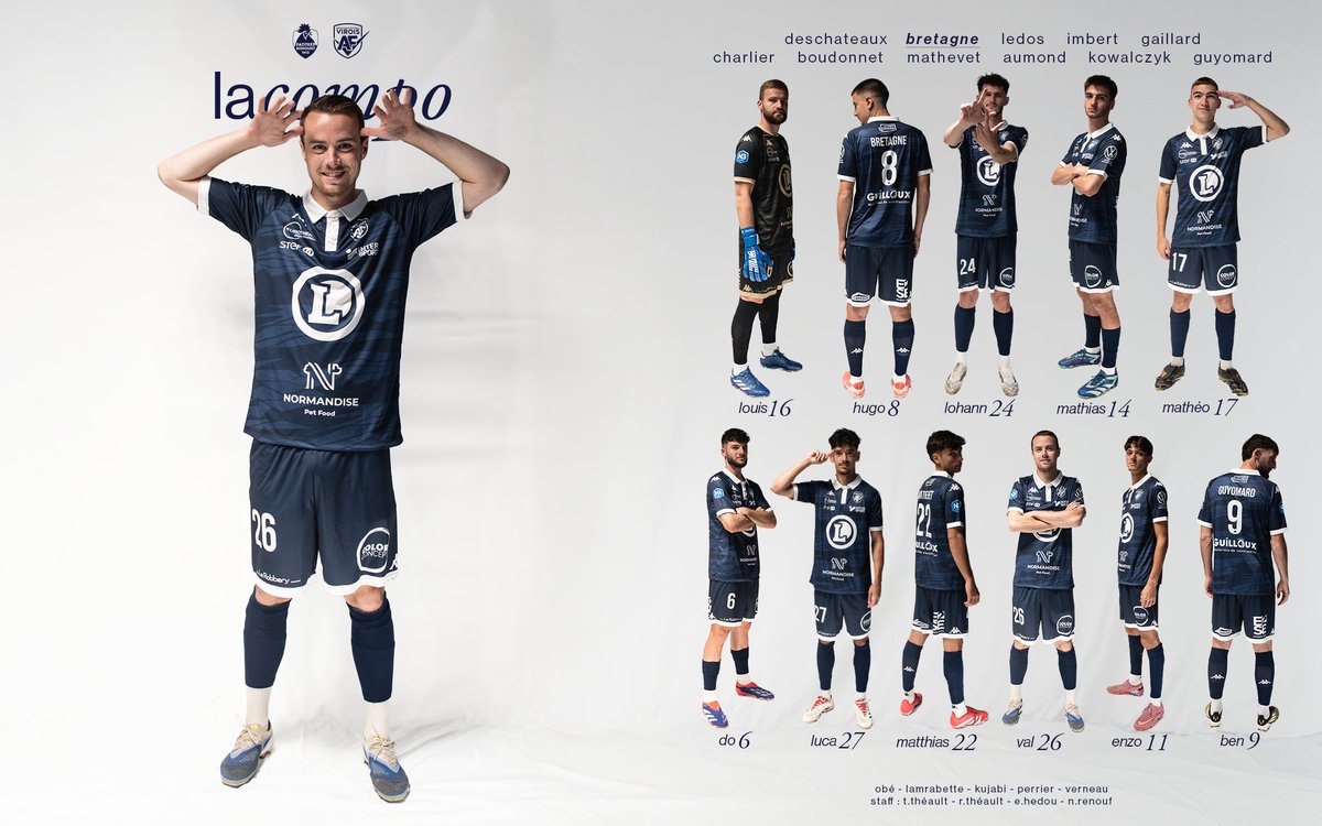 AfVirois's tweet photo. Le onze de 𝒅𝒆́𝒑𝒂𝒓𝒕 de la der'. 🔥

Encore 15 minutes avant le début de cette dernière journée de championnat de la saison, en cas de faux pas de Pontivy et de victoire de nos Virois c'est la montée qui sera acquise ! 💪

ALLEZ LES GARS ! 🔥

#EspritClub #PAOTAFV #National3 https://t.co/hvoRTA37Pt