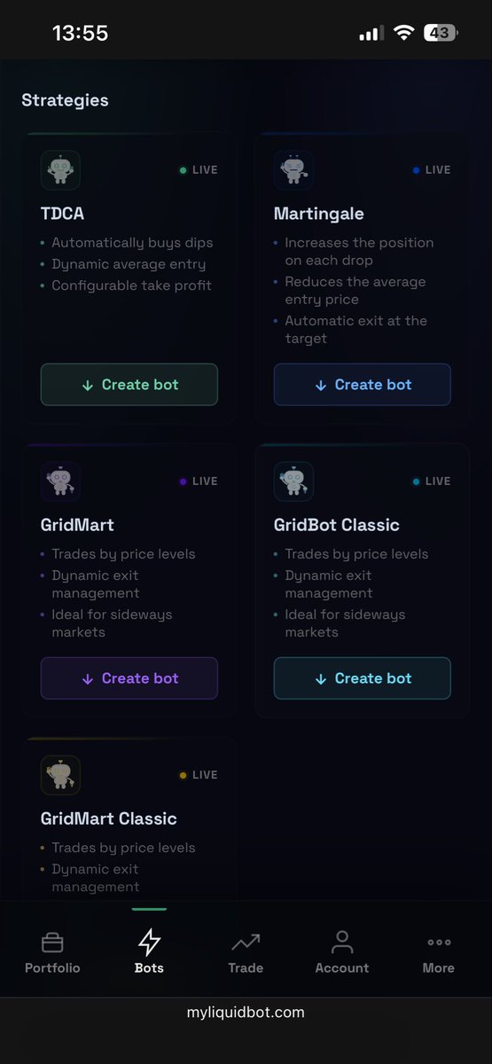 Myliquidbot's tweet photo. We have been cooking 🧑‍🍳 

Now you can add your @Lighter_xyz or @HyperliquidX accounts through api and create trading bots, no deposits, no monthly payments(only low builders fees applied)

Do you want another bot or dex? Name it https://t.co/NL8a6tYLrk