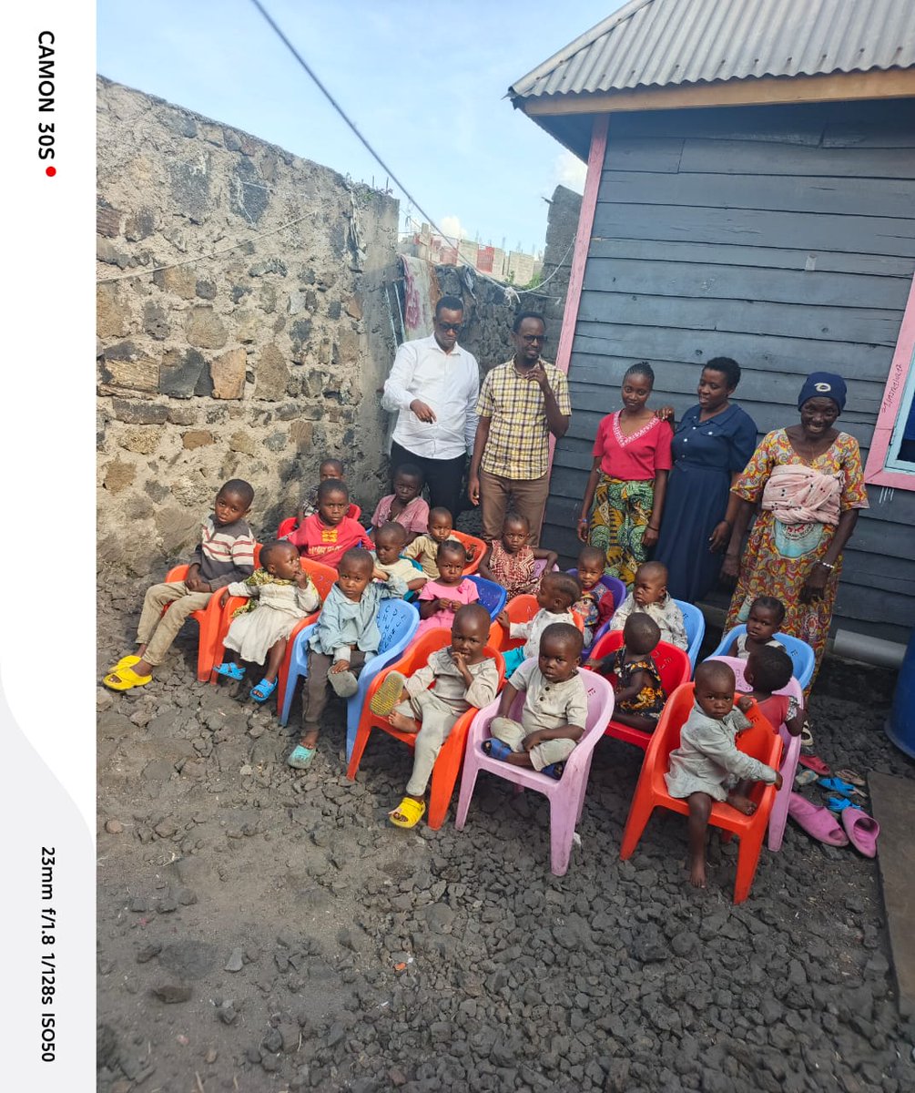 Faa_drc20's tweet photo. Yesterday, 15 May 2026, the staff team of @Faa_drc20 conducted a #humanitarian visit to Gazelle Orphanage in Goma to provide humanitarian support to children &amp; engage with its founder, Mahano Nifashe Pascasie, on the urgent needs of the two centres hosting 145 children @Betteke https://t.co/WkRCLaSJGp
