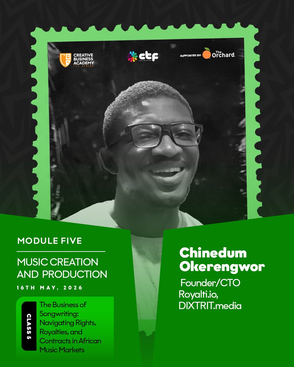 Creative Business Academy For Africa. tweet media