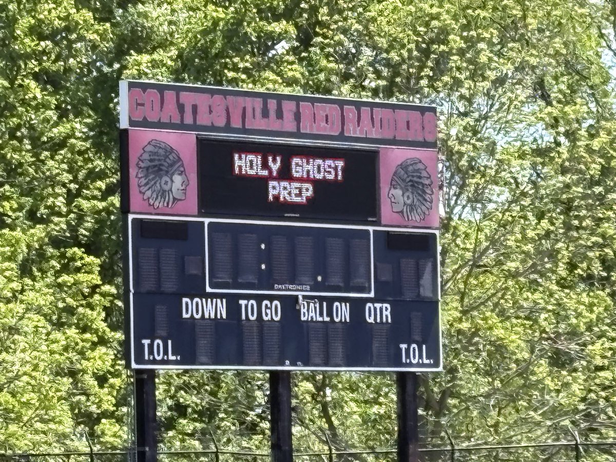 hgpathletics's tweet photo. Yesterday, had a great opportunity to watch Shane W ‘27 compete at the 2026 AAA District 1 T&amp;F Championships at Coatesville HS racing the 110mHH trials 11:30AM then racing the 300mIH trials.  @HolyGhostPrep @HGPTrackXC https://t.co/VXPaMA2KTM