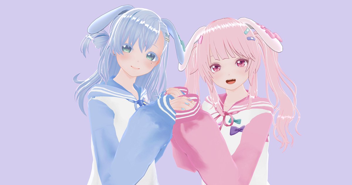 ツーショ撮ってもらったよ🩷️🩵