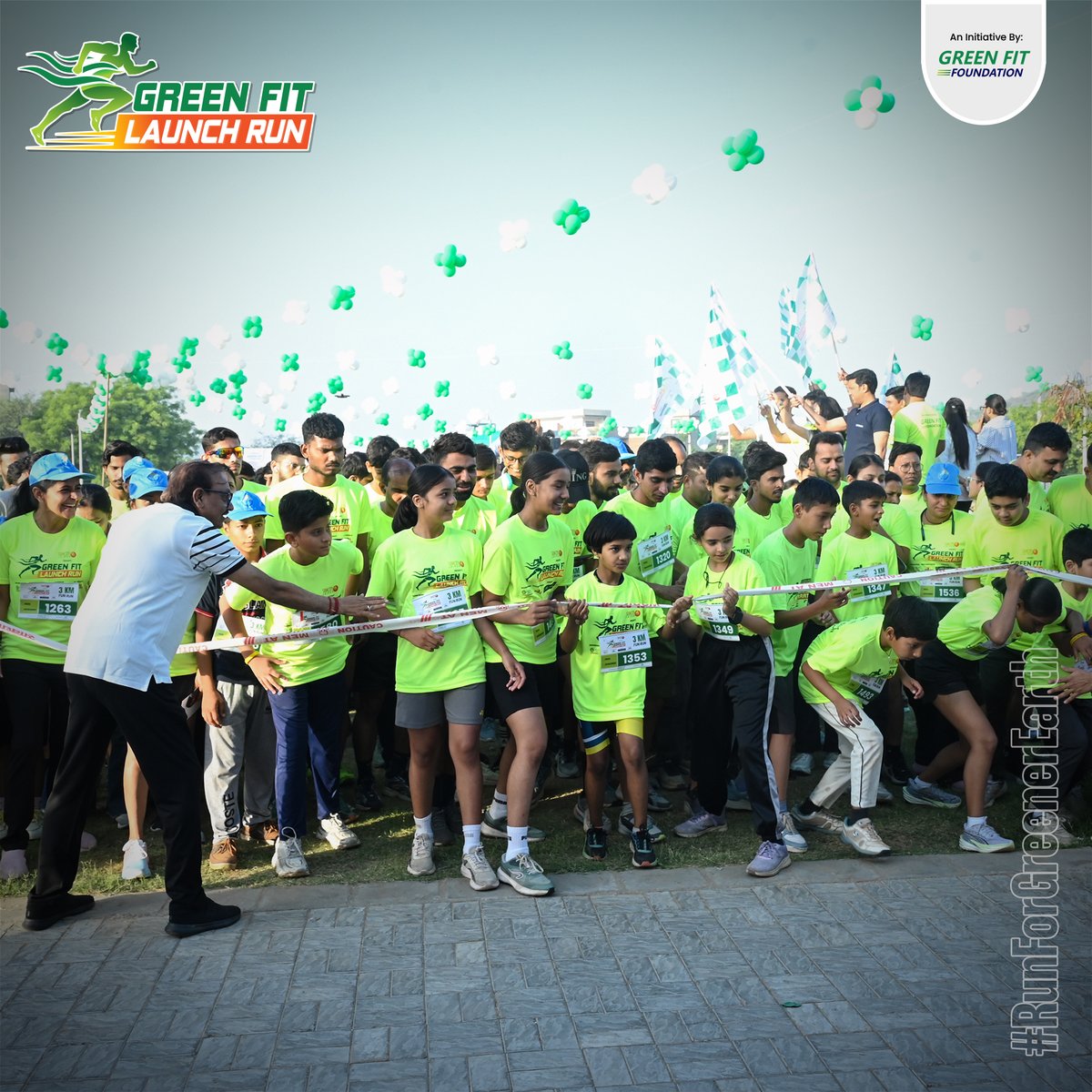VirendraDigital's tweet photo. Energy. Excitement. Endless enthusiasm. 🔥

Green Fit Launch Run was all about fitness, fun, and greener earth.   

#GreenFitLaunchRun #GreenFitMarathon #RunForGreenerEarth #GreenFitVirendra https://t.co/tQBR8fTYdN