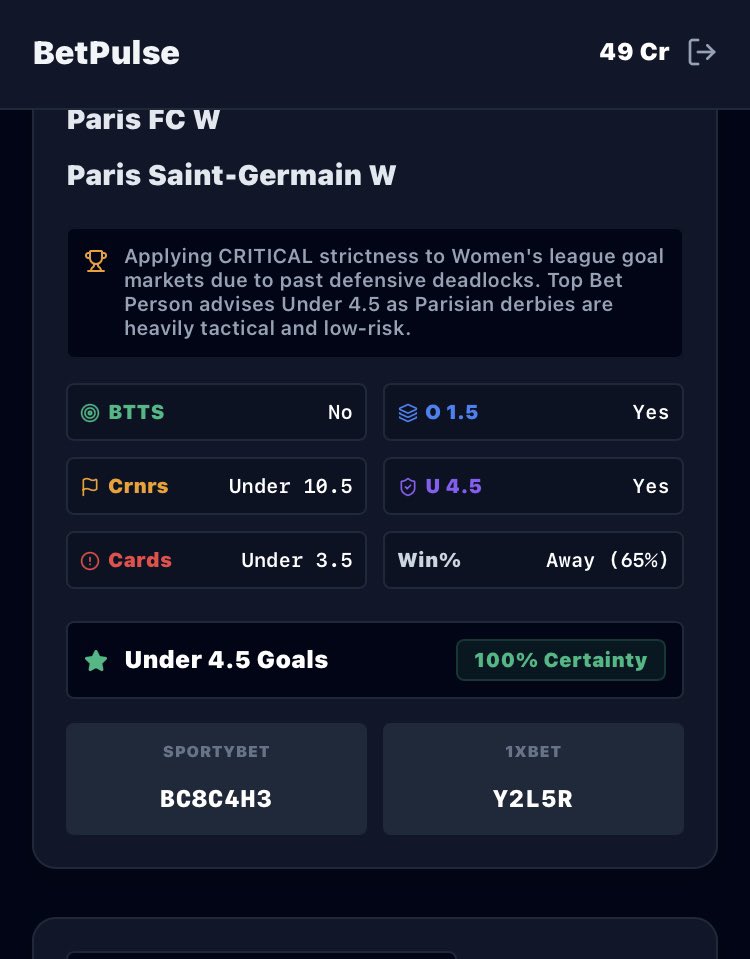 Jeremia01463369's tweet photo. BEST ACCUMULATOR

Here's the ultimate TikTok-style accumulator that's got the 🔥 to boost your winnings! Lock these in, fam! https://t.co/6ArR6ghbXU