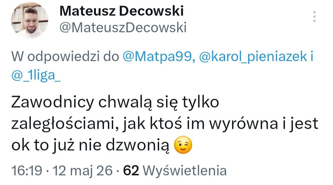 Pan Zbiszek tweet media