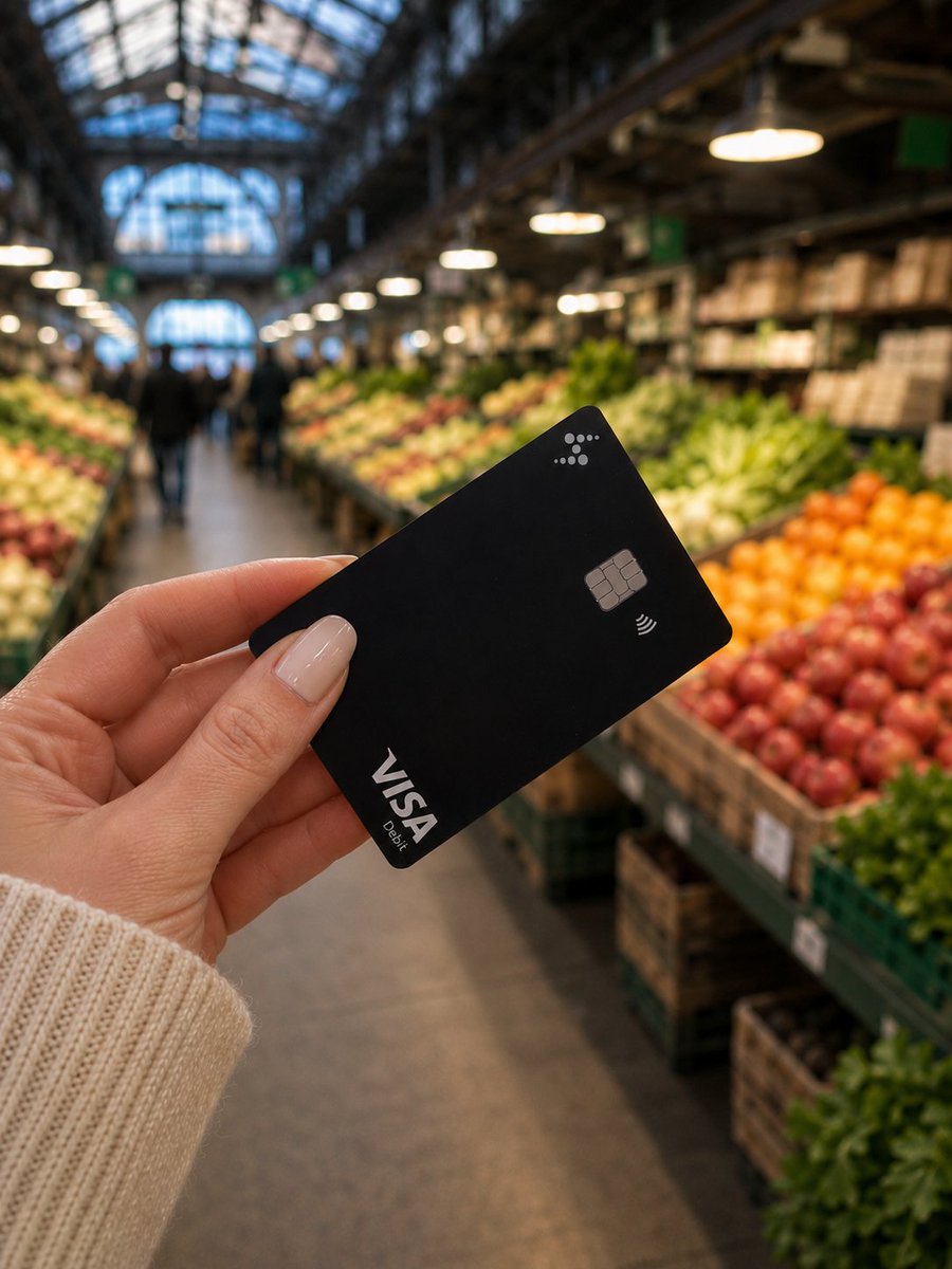 wavespace_'s tweet photo. The wavecard is the only debit card that holds Bitcoin until the last second you pay with it anywhere VISA is accepted. https://t.co/rnuVfDllqn