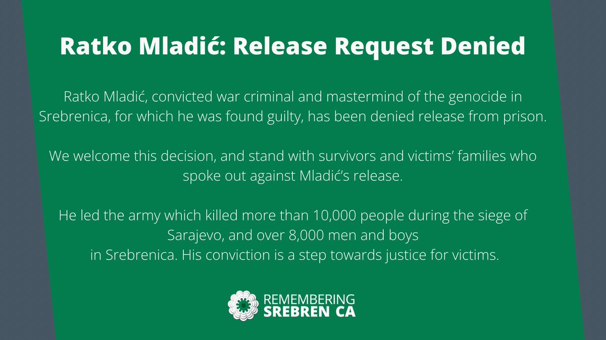 Remembering Srebrenica tweet media