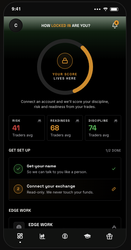 lockintrade's tweet photo. pov: your first day 1 on Lock In... https://t.co/q4dncd8Qno