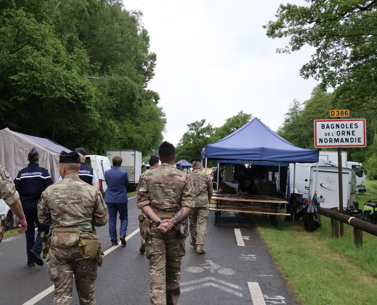Image de Préfet de l'Orne - #securite | 🪖 Ce week-end, des militaires de l’opération Sentinelle sont présents à Bagnoles-de-l’O