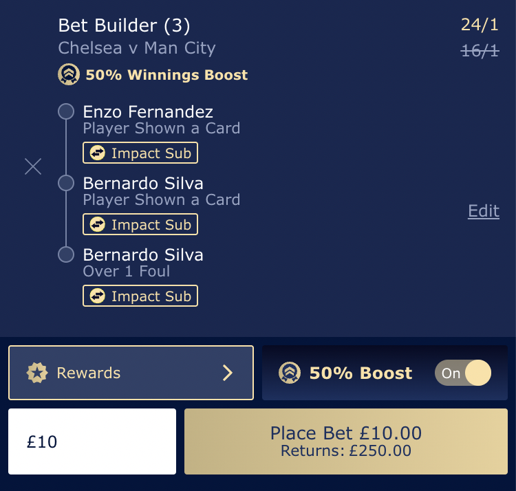 TheCardDealer's tweet photo. 🏆 CHELSEA vs MAN CITY 🏆

✍️ Enzo Fernandez has received 12 yellows across all competitions for Chelsea this season and he’s received 3 yellows in 5.71 90s against Man City.

✍️ Silva has received 17 yellows & 1 red across all competitions this season and he’s committed 23 fouls & received 4 yellows in 12.61 90s against Chelsea in the Premier League.

18+ | https://t.co/KzJwsjiiUI