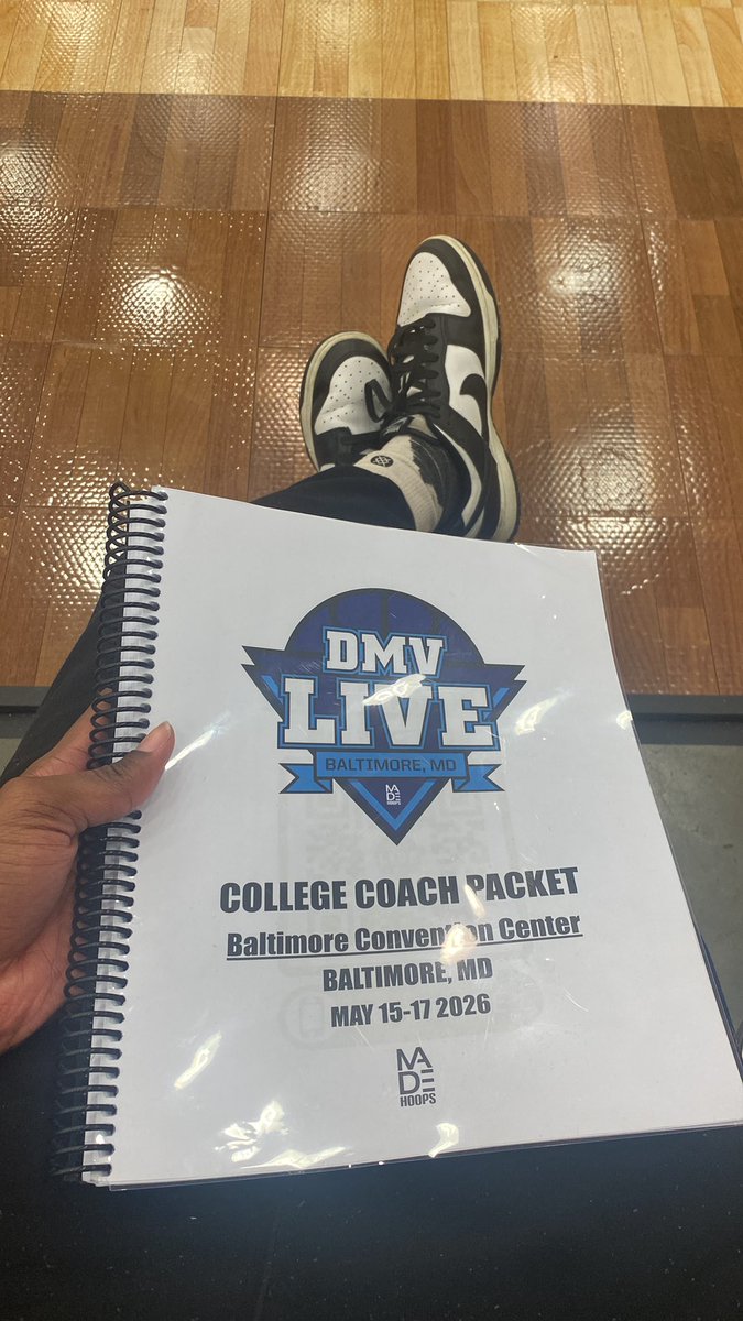 IamMarcusRD's tweet photo. @camdencc_mbb is in the building at Made Hoops DMV Live. Look for some unsigned 2026’s and early 2027 recruits. 👀

DM or comment your schedules below with name, height, grad class, and AAU program name ⬇️

@ekess33_MADE @madehoops @Jeff_Kovner @MarcusHelton https://t.co/nR2KcKrgHe