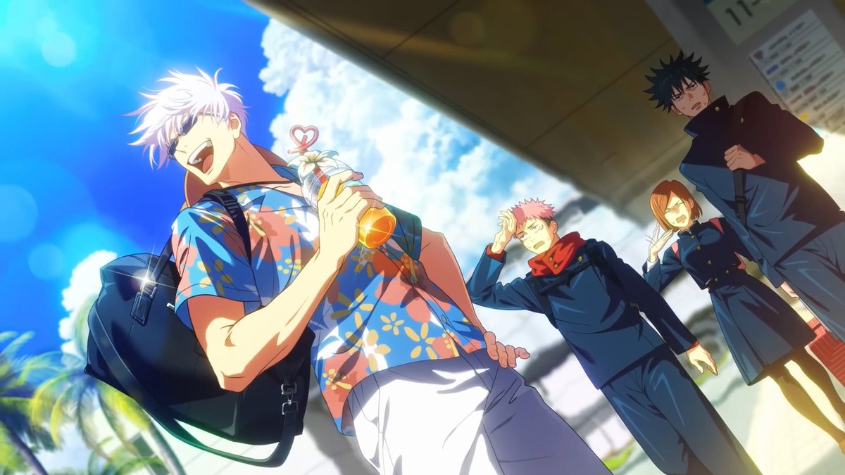 Kitanafangrl's tweet photo. The sun is a paid actor bc why are goyuu the only ones glowing?🤭 https://t.co/RkhYhb99fV