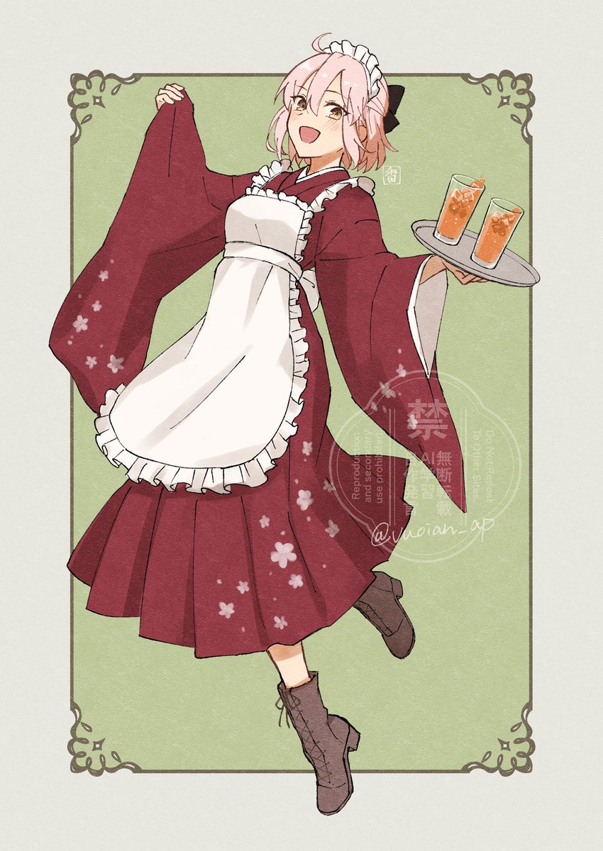 vuoian_ap's tweet photo. メイドの日大遅刻絵
帝都2巻巻末のメイド服可愛くて好き https://t.co/CA4HVyqz24
