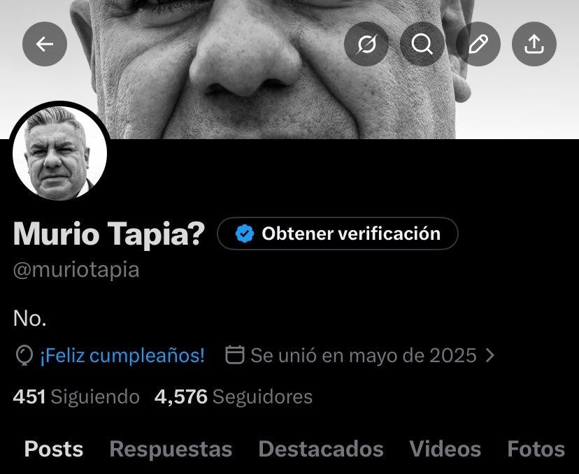 Murio Tapia? tweet media