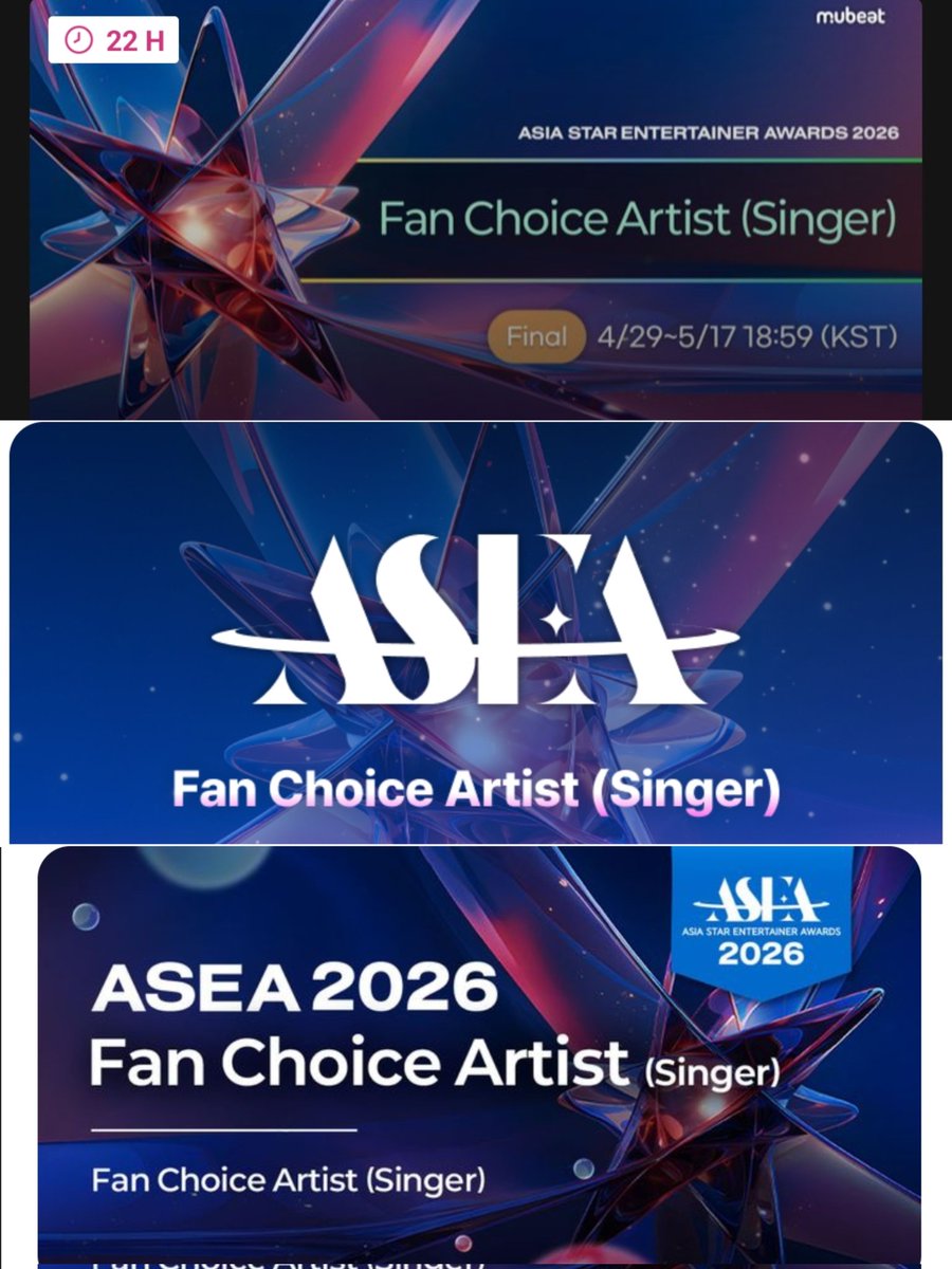 ENHYPENVTTH's tweet photo. [📢] FAN CHOICE • ASEA 2026

ถึง ENHYPEN จะเข้าร่วมงานวันนี้ไปแล้ว แต่หัวข้อโหวต Fan Choice ของเรายังเปิดโหวตอยู่ในทั้ง 3 แอป (Mubeat, My1pick, Podoal) ฝากเอนจีนเข้าไปแวะโหวตกันได้น้าา🙇‍♀️

Mubeat 💜
📎:https://t.co/pS3LMnrkTX
My1pick🩷
📎:https://t.co/gczzHGG74e
Podoal🍇
📎:https://t.co/ZTLchMuajO

⏰️ปิดโหวต: 17 พ.ค. 16.59 น.🇹🇭

⚠️ จำกัด 200 โหวตต่อวัน‼️
⚠️ รีเซ็ตโหวตทุกวัน 22.00 น.🇹🇭

‼️วิธีโหวตแบบคมชัดของหัวข้อนี้อยู่หน้าที่ 4 ของเว็บไซต์: https://t.co/5aFa5NxzOn (กดที่แอปทั้ง 3 ได้เลย) ‼️

#เอนไฮเพนมีโหวต #เอนจีนเอนจอยโหวต #ENHYPEN #엔하이픈 #エンハイプン
@ENHYPEN_members @ENHYPEN