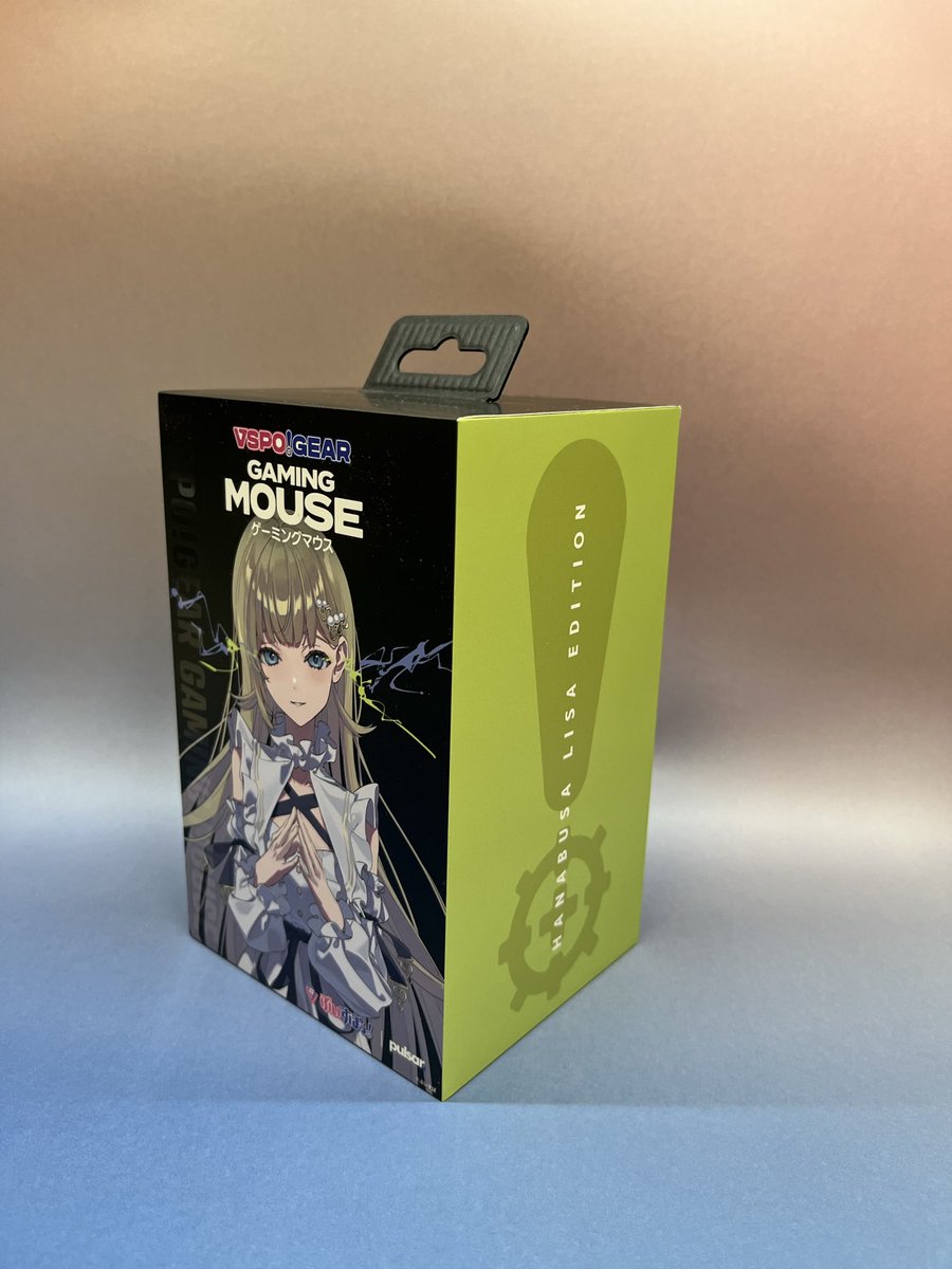ｺﾝﾊﾞﾝﾊ😺ﾃﾞｽ！ 【入荷情報】 VSPO!GEARゲーミングマウス 英リサED 未