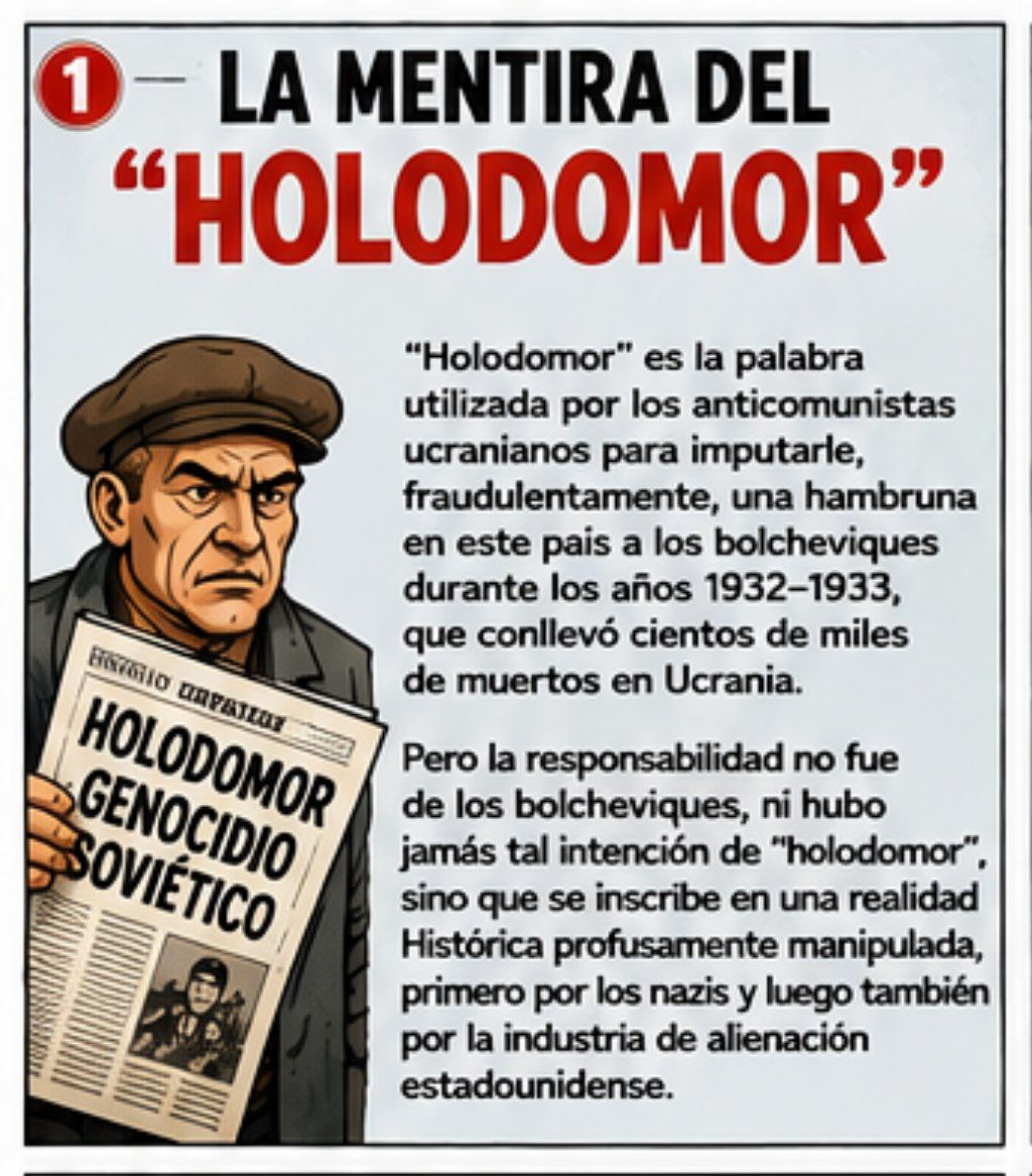 buenaventurro_'s tweet photo. Breve historieta sobre la mentira del holodomor 1/12 https://t.co/bRZlTvloJX