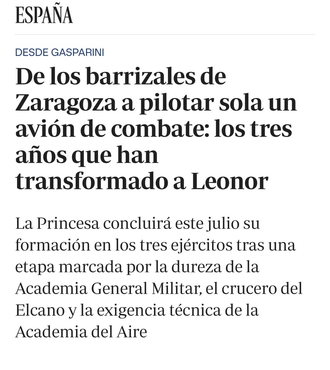 princesa de España tweet media