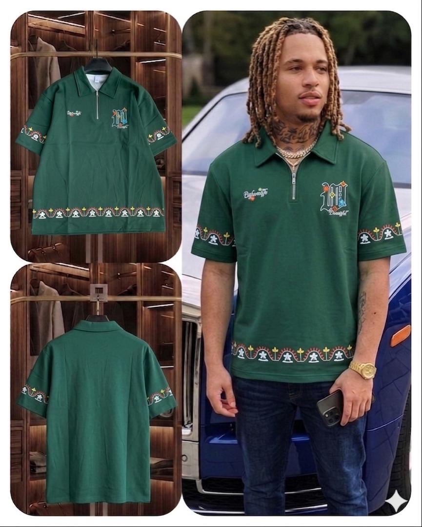 stritluxclothes's tweet photo. Luxury bode strip colar polo now available in store 🏬 18000k fast selling https://t.co/xNeOEueKC1