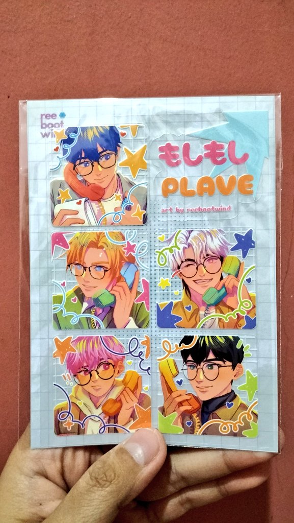 pyapinkism's tweet photo. really love the stickers from @reebootwind 🥺 I hope there will be art print from these huhuhu aku jatuh cinta pada pandangan pertama waktu liat style nya, makasih ya kak ;__; https://t.co/TUI1h8H9pB