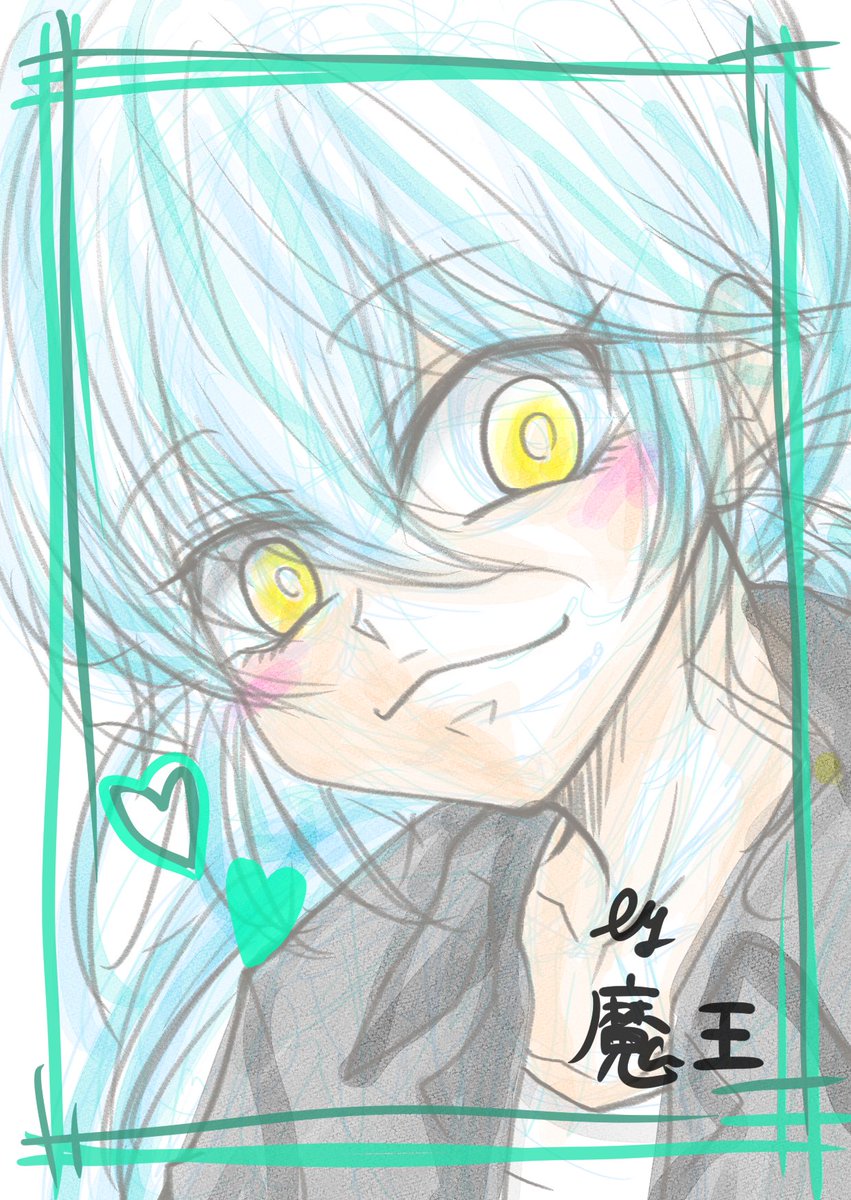 Nightmare0372's tweet photo. 魔王：今週のルーレットイラスト！
今回俺へのお題は『サカモトデイズ』の『赤尾晶』でしたー。
なかなか似なくて難しかった…汗
頑張りましたー！！
次回のお題はまた後程お楽しみに〜♪ https://t.co/SJZJix3bvo